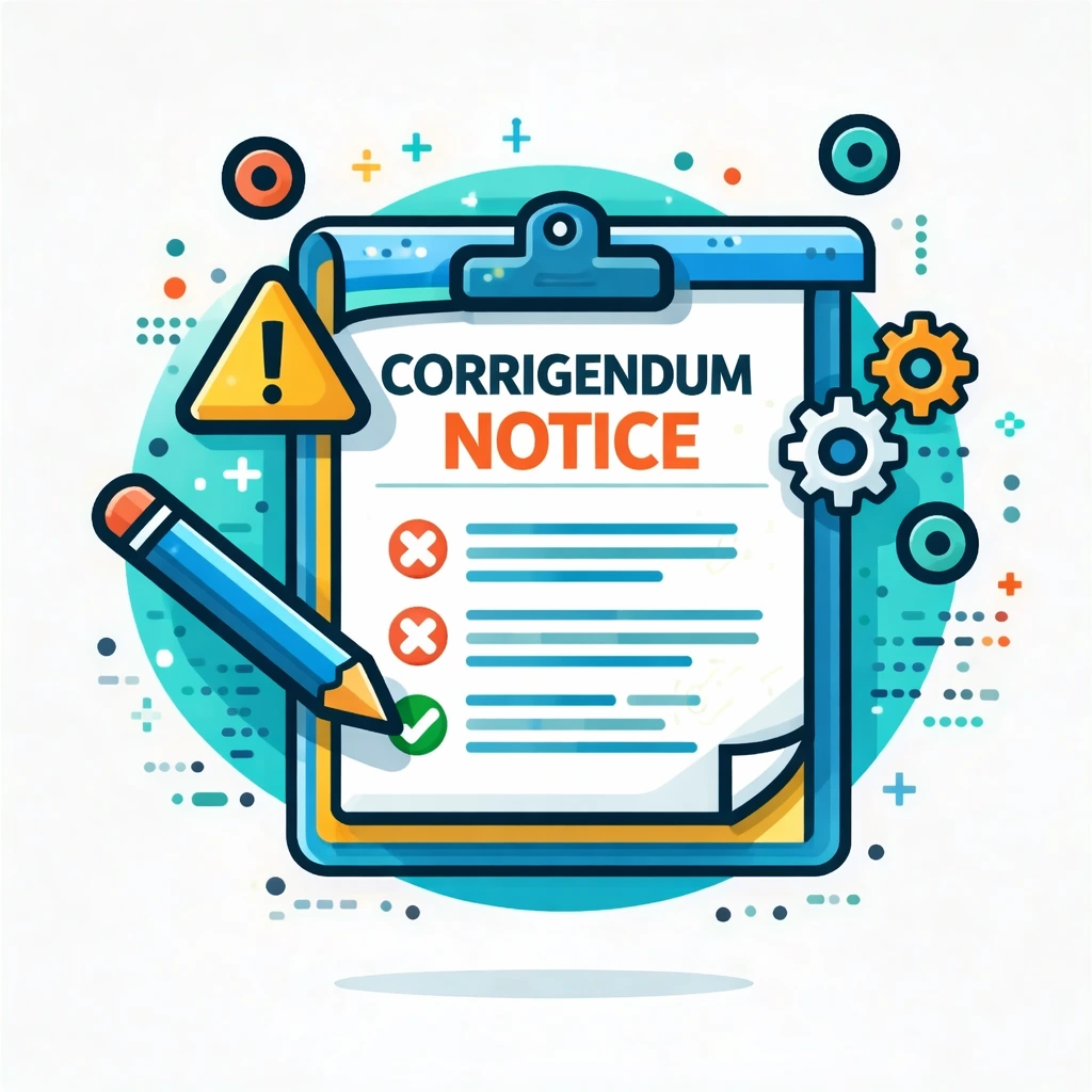 Corrigendum Notice